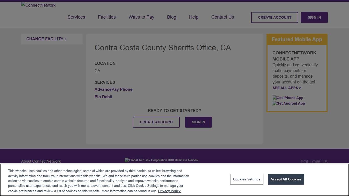 Contra Costa County Sheriffs Office, CA | ConnectNetwork